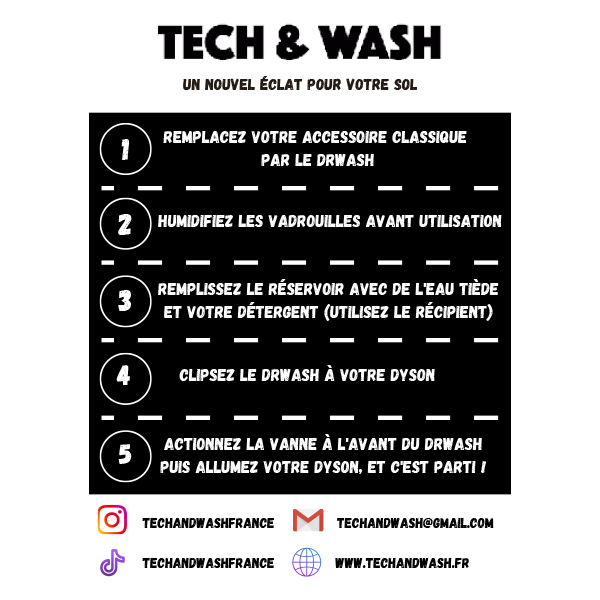DrWash – Conçu pour votre Dyson