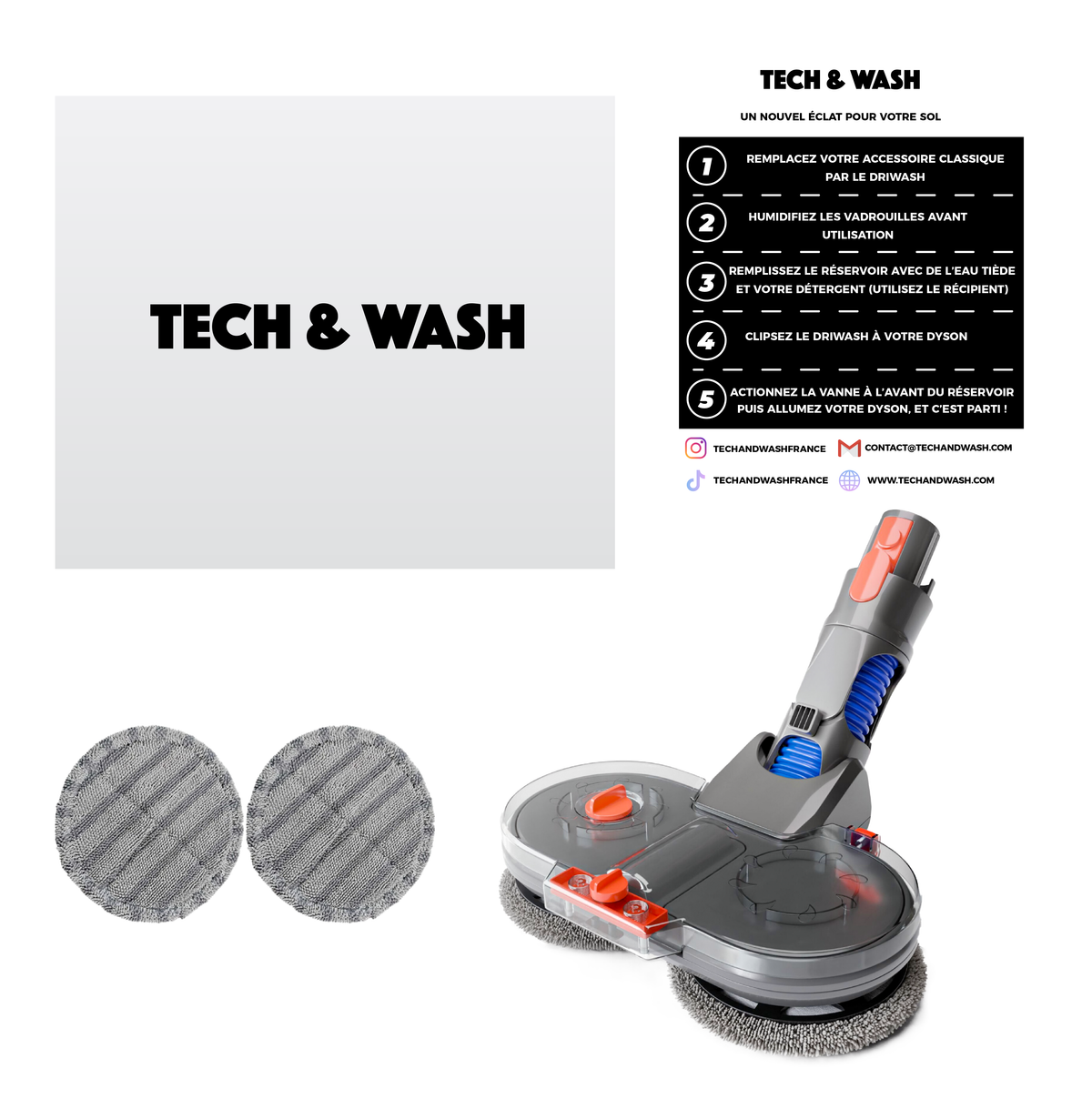 DrWash – Conçu pour votre Dyson